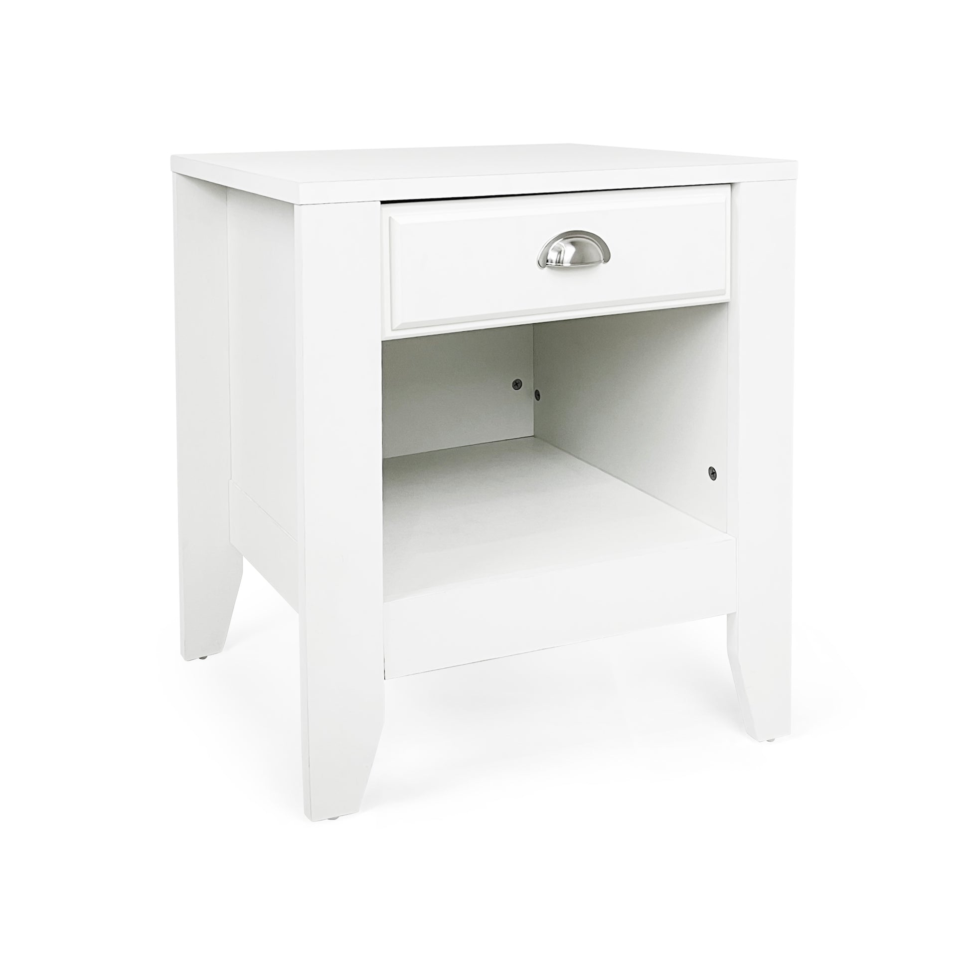 Side Table White Mdf