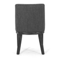 Dining Chair Mp2 Set Of 2 Charcoal Fabric