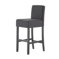 Portman Barstool Light Grey Fabric