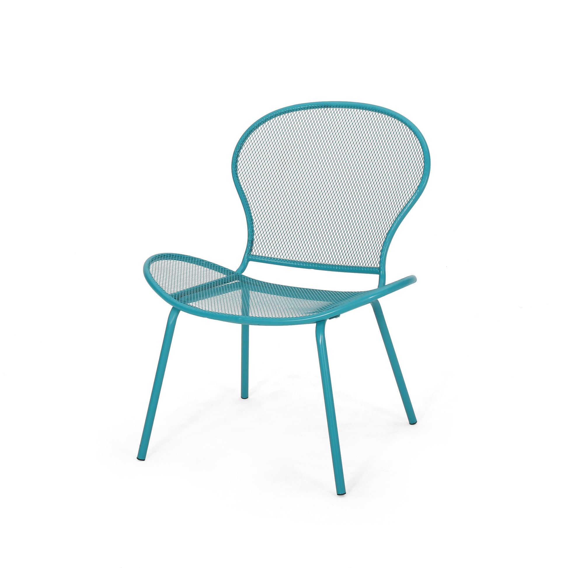 Nevada Chair Mp2 Set Of 2 Teal Iron