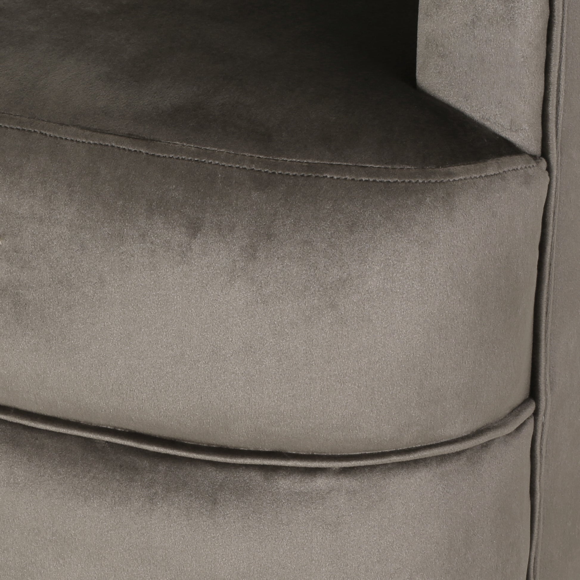Arm Chair Grey Velvet