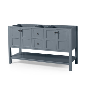 60'' Cabinet Gray Mdf