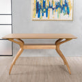 Dining Table Oak Rubber Wood