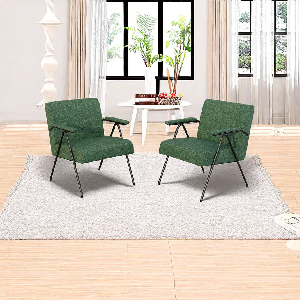 Fx P91 Gr Sofa Chair Temu Suitable Green Linen 1 Seat