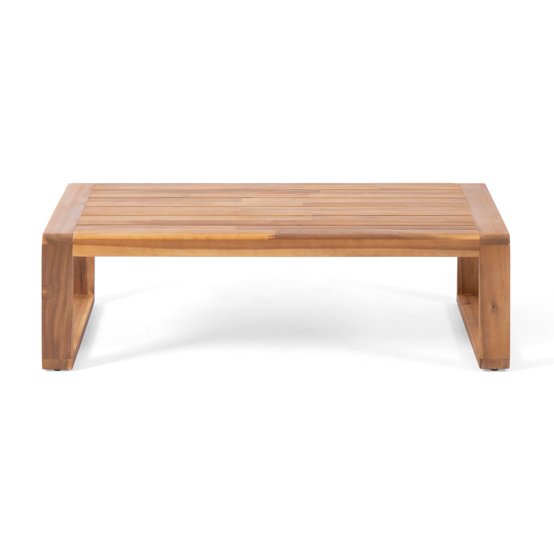 Paloma Seat Coffee Table Grey Wood Waterproof Fabric