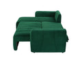 Convertible Sectional Sofa Couch, Modern Fabric 3 Seater L Shaped Couch For Living Room, Apartment, Office, Small Space Dark Green Corduroy 5 Seat