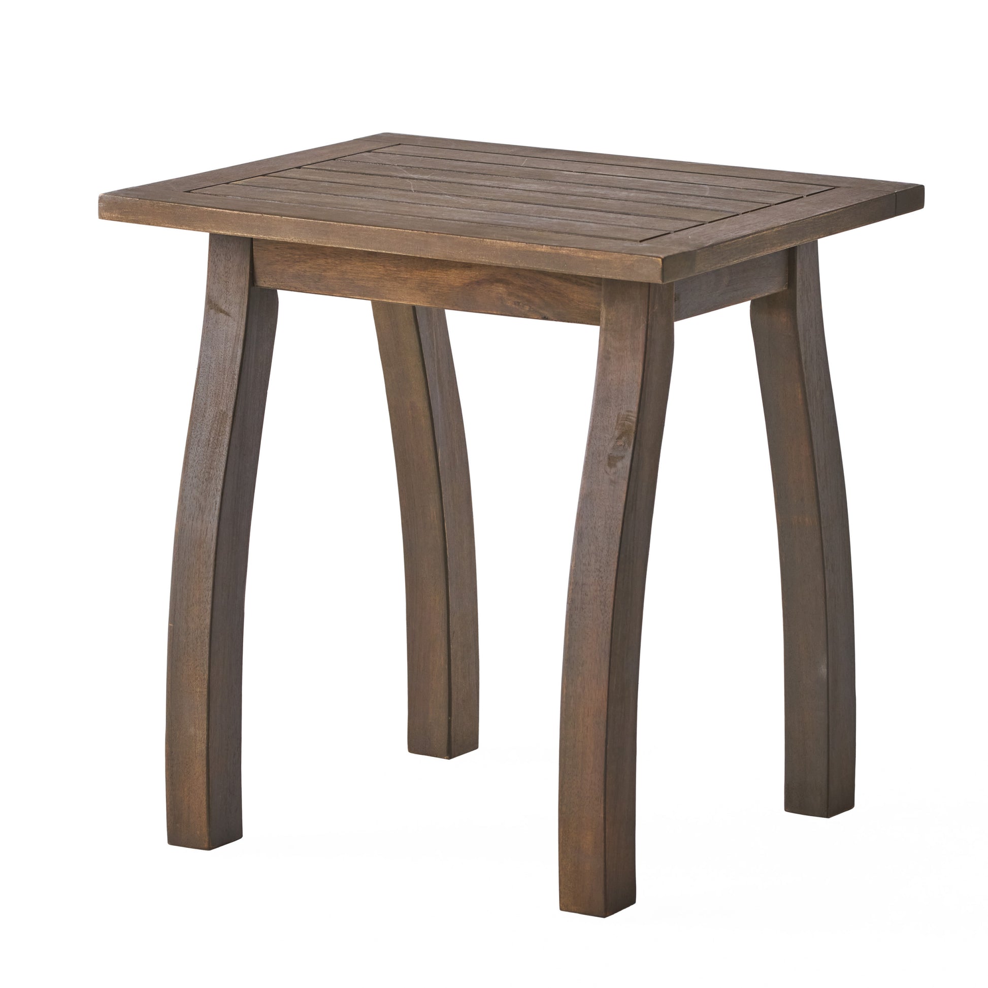 Selma End Table Grey Acacia Wood