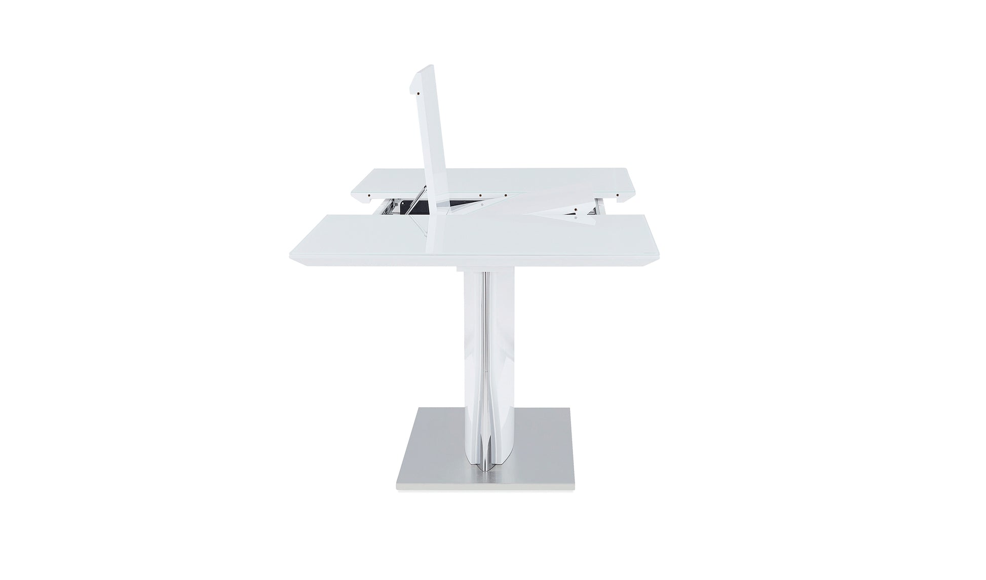 Audi Dining Table White Mdf