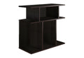 Accent Table, Side, End, Nightstand, Lamp, Living Room, Bedroom, Brown Laminate, Contemporary, Modern Espresso Mdf