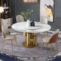 Modern Marble Dining Table, 59