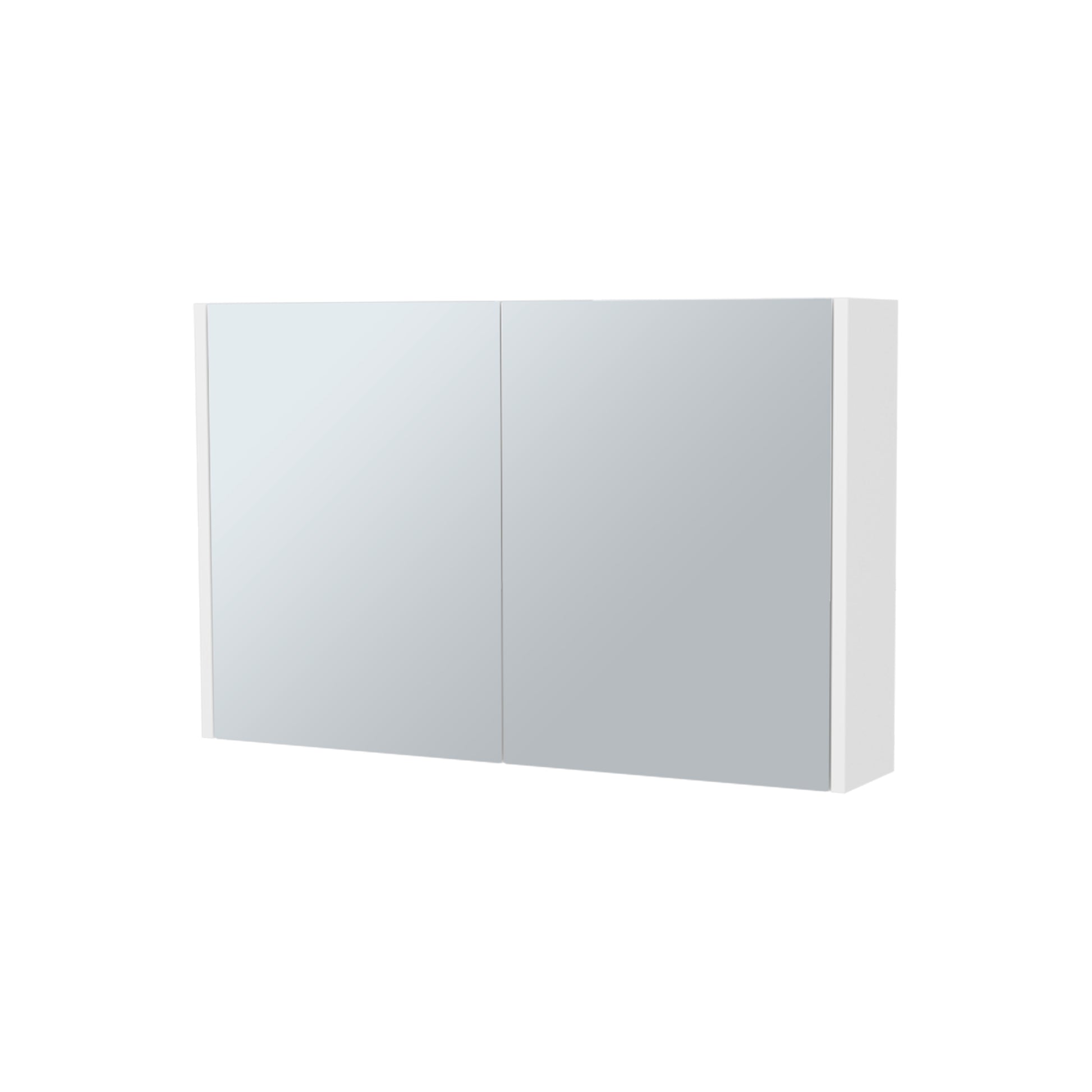 Mcnary Medicine Cabinet With Included Mirrors And 2 Doors, White White 2 3 24 To 35 In Mirror Included Bathroom Wall Mounted Modern 5 10 Inches Particle Board Melamine