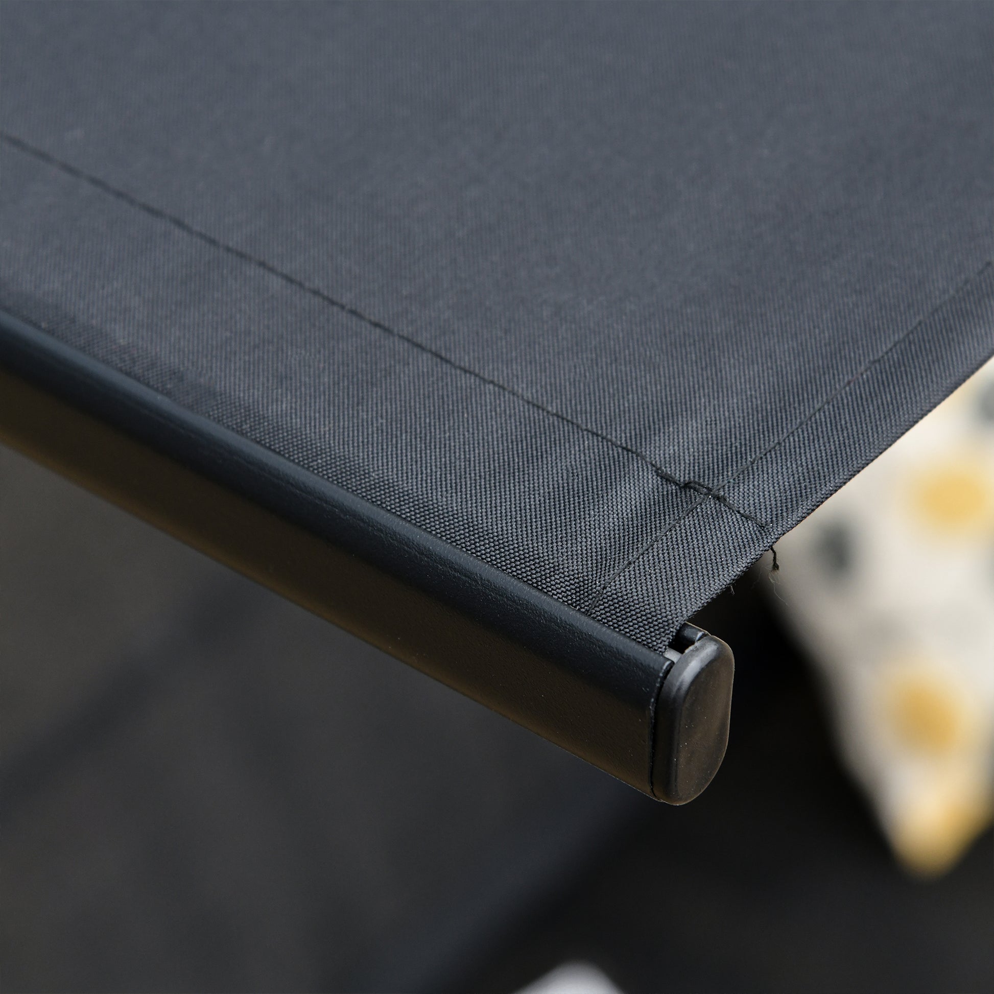 Outsunny Patio Swing Chair With Canopy, Seats 2 Adults Loveseat Bench With Adjustable Tilt Canopy, Armrests, A Frame Steel,Mesh For Backyard, Garden, Black Black Metal