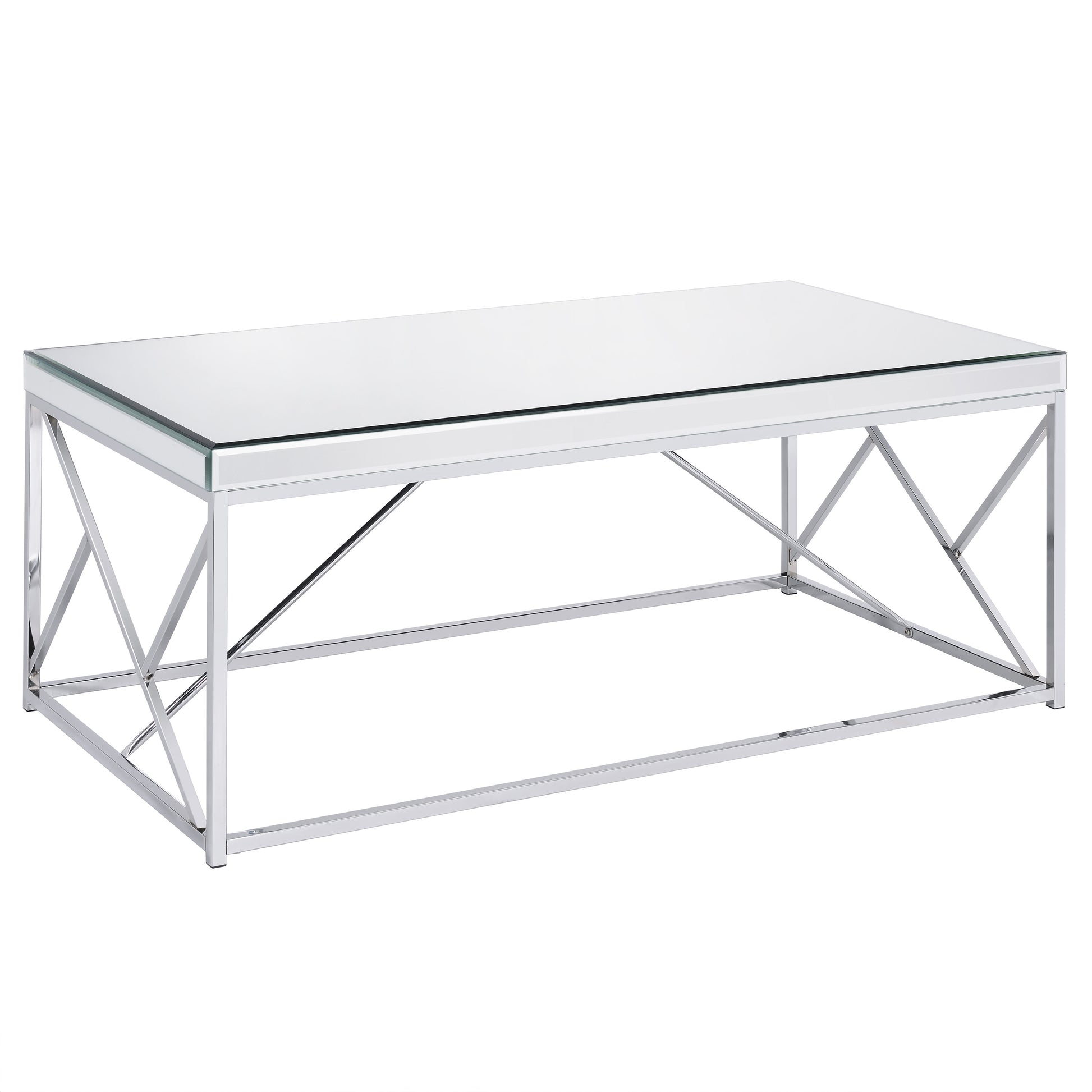 Evelyn 3 Piece Table Set Chrome Chrome Iron