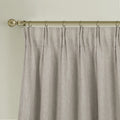 Newport Blackout Curtains For Bedroom, Linen Curtains For Living Room, Window Curtains, Room Darkening Curtains 84 Inches Long, Greige Greige Linen