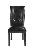 Sterling 5 Piece Dining Set Black Black Wood