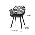 Poppy Chair Black Polypropylene