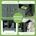 30'' Bathroom Vanity With Top Sink, Modern Bathroom Storage Cabinet With 2 Drawers And A Tip Out Drawer, Single Sink Bathroom Vanity Same As N710S130001F Green Bathroom Modern Solid Wood Mdf Resin