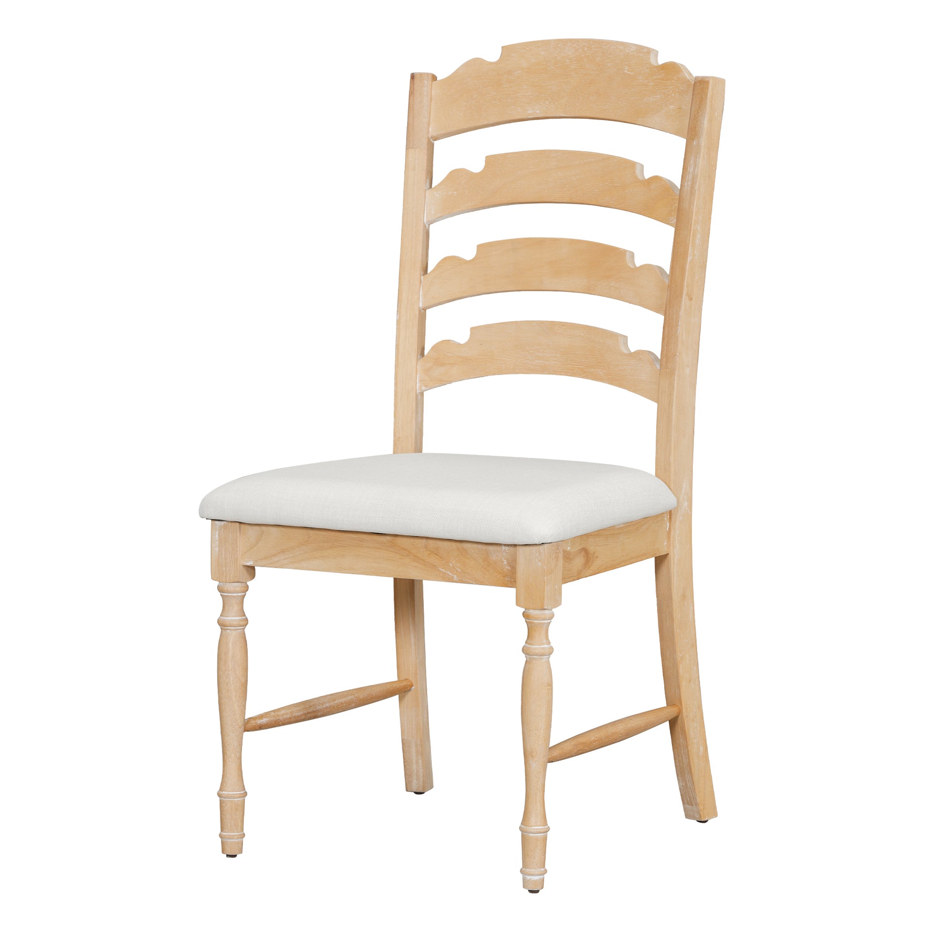 Vintage Traditional 9 Piece 82.7Inch Extendable Dining Table Set With 23.6Inch Removable Leaf And 8 Upholstered Dining Chairs For 8, Natural Wood Dining Room Distressed Finish Rubberwood Rectangular Dining Table With Bench Wood Wood Natural Seats 8