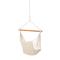 Griffith Hanging Chair Fabric Only Cream Cream Wood Fabric