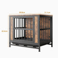 Dog Crate Furniture, Wooden Dog Crate Table, 27.48