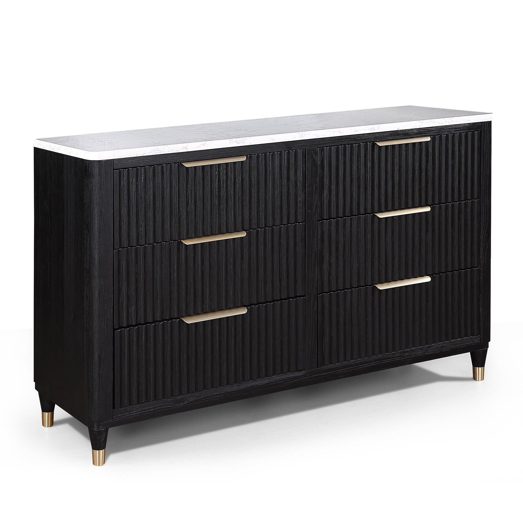 blue dress for baby girl 1Pc Contemporary 6 Drawer Black White Top Dresser Metal Knobs Modern D