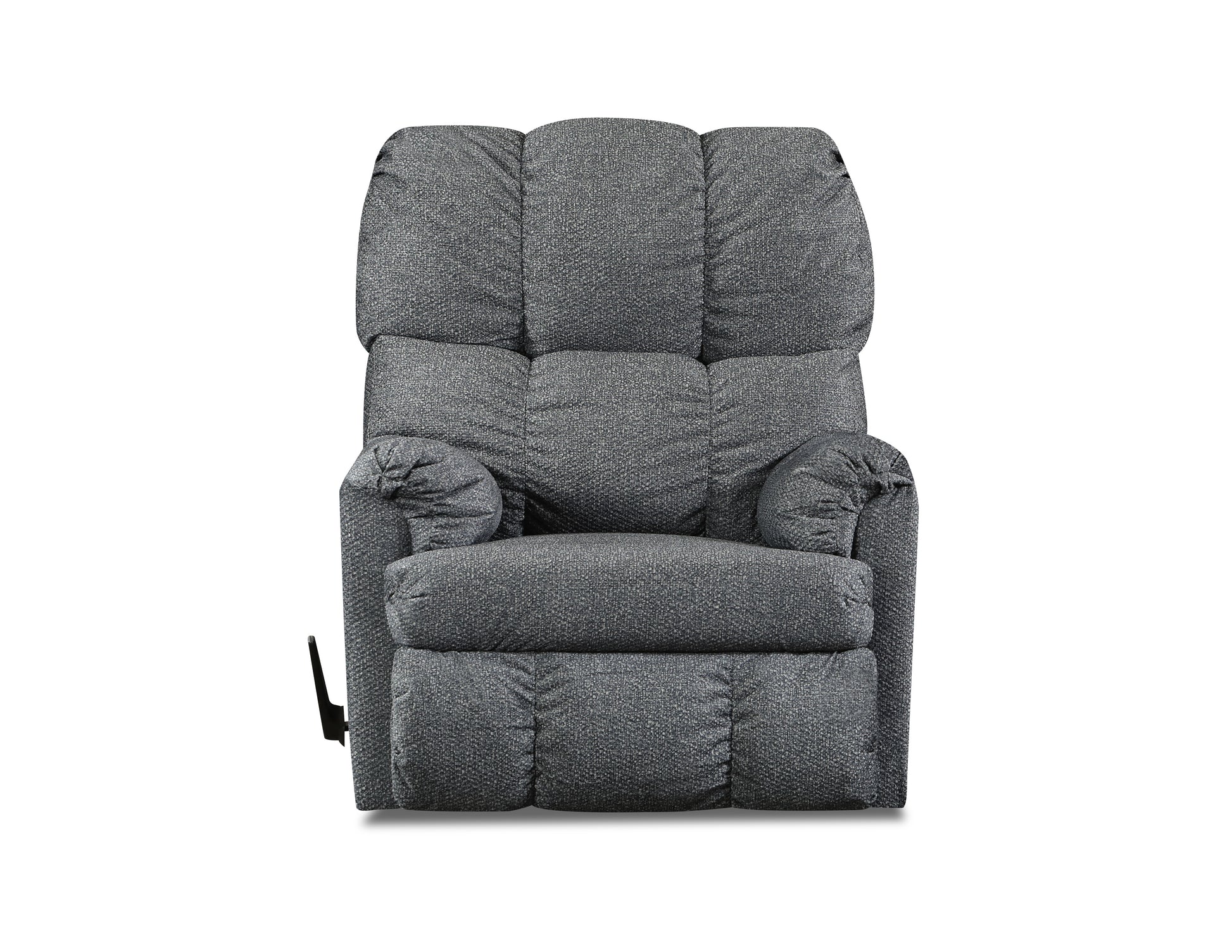 Sandstone Dusk Recliner Dark Gray Upholstered