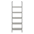 Bookshelf, Bookcase, Etagere, Ladder, 5 Tier, 72