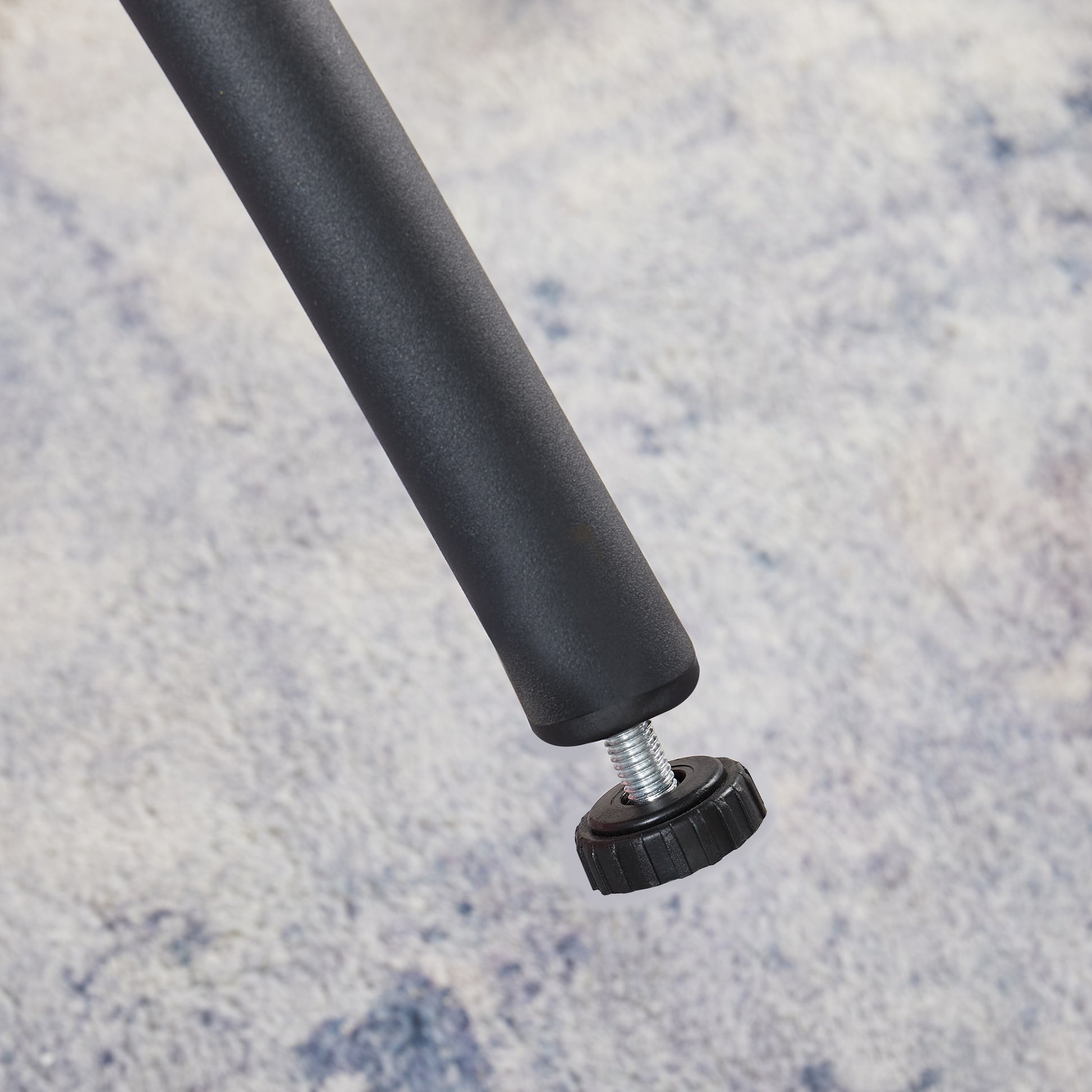 3 Bar Table And Chairs Set For Dining Room Industrial Counter Height Bar Chairs With Metal Back, Fabric Seat Black Dining Room American Design,American Traditional,Antique Metal