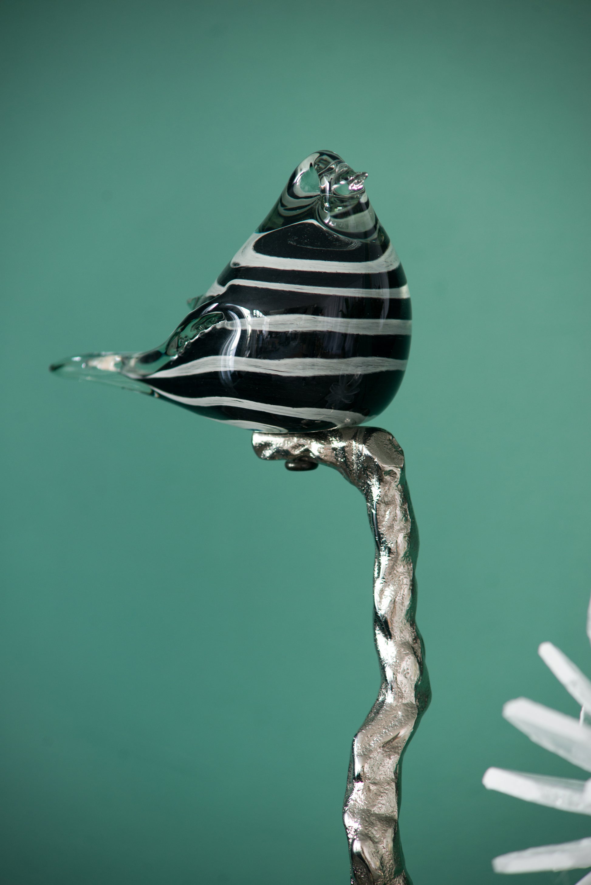 Aluminum Candle Holder With Marble Stand, 8X5X15" Multicolor Aluminium