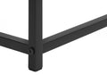 Accent Table, Console, Entryway, Narrow, Sofa, Living Room, Bedroom, Grey Laminate, Black Metal, Contemporary, Modern Grey Particle Board