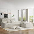 Modern Upholstered Sectional Sofa Couch Set,Modular 108