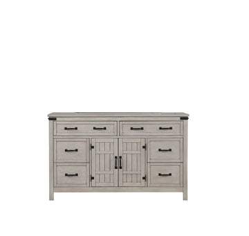 Alexandria Dresser, Mountain Mist Finish Beige Wood Wood