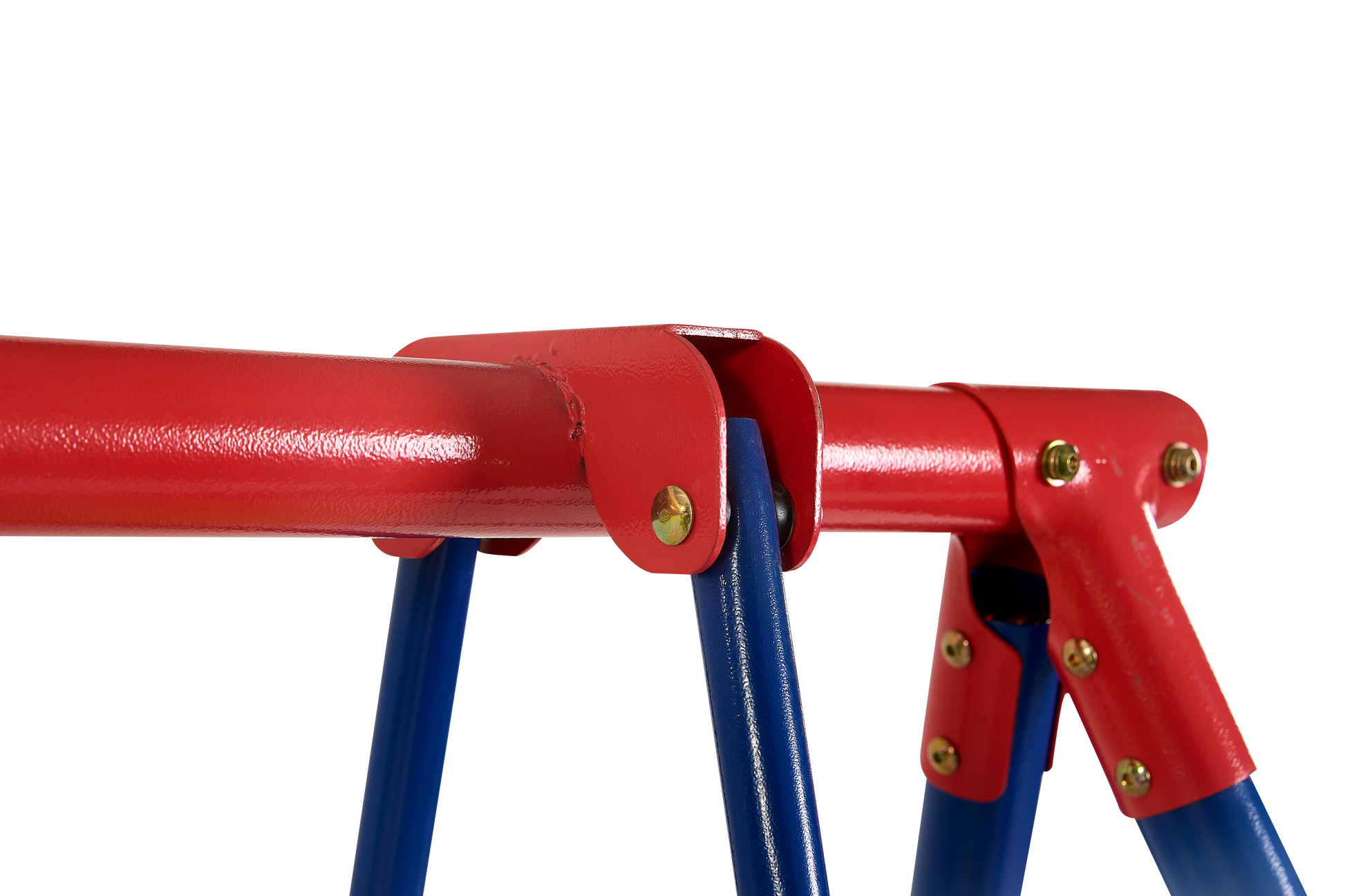 Xns092 Rinbow Colour Interesting Four Function Swingset With Net Swing And Face To Face Metal Plastic Safe Swing Seat 550Lbs For Outdoor Playground For Age 3 Blue Green Steel