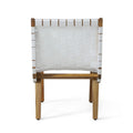 Charlotte Lounge Chair White Acacia Wood