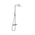 Triple Function Shower System Shower Systems Including Rainfall Showerheads And Handheld Showers Stainless Steel Shower Hose Silver Bathroom Modern Copper