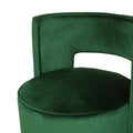 Swivel Arm Chair Emerald Velvet