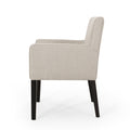 Arm Chair Beige Fabric