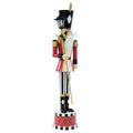 Classic Iron Nutcracker For Holiday Decor Red Iron