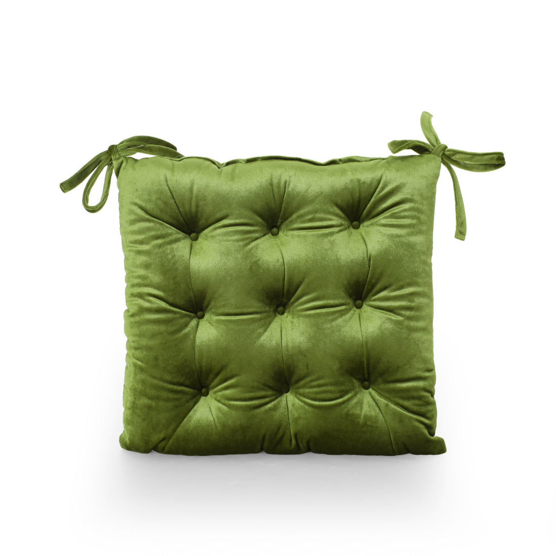 Chair Cushion Sage Velvet