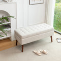 Storage Bench With Storage Bench For Bedroom End Of Bed Bench Foot Of Bed Bench Entryway Bench Storage Ottoman Bench 43.7