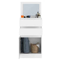 Dresser Asturias, Jewerly Box, White Finish White Particle Board