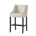 Eaton Barstool Ivory Pu