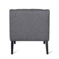 Accent Chair Charcoal Fabric