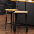 K&K Solid Wood Bar Stools Not Cheap Iron , 25.6