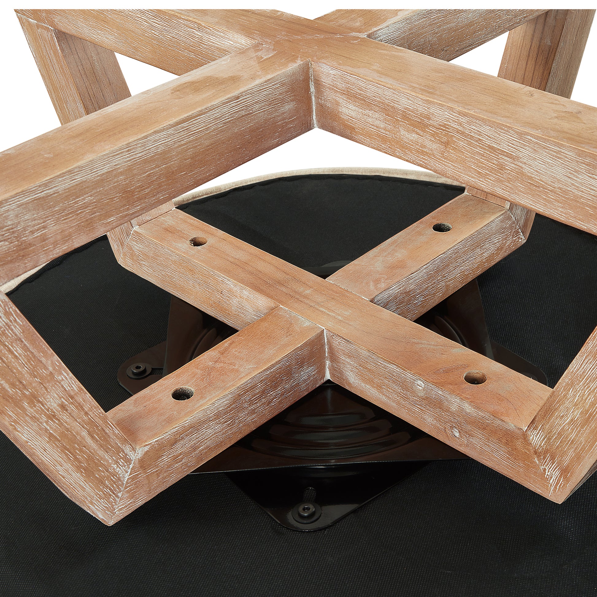 Swivel Chair With Cross Shaped Wooden Base,Lounge Chair With Solid Wood Legs, 360 Freely Swivel Chairclassic Linen Fabric For Living Room, Bedroom, Office, Dresser Light Blue Light Blue Primary Living Space American Design,Artsy,Classic,Modern Rubberwood