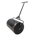 Compost Spreader Peat Moss Spreader With Upgrade T Shaped Handle For Planting Seeding Durable Lightweight Metal Mesh Spreader For Lawn Garden Care Manure Spreaders Black Black Iron