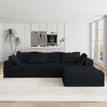 Modern Upholstered Sectional Sofa Couch Set,Modular 108