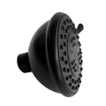 High Pressure Rain Shower Head With 3 Spray Modes, 4 matte black-abs