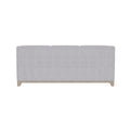 Honra Gray Sofa Gray Foam Engineered Wood 3 Seat