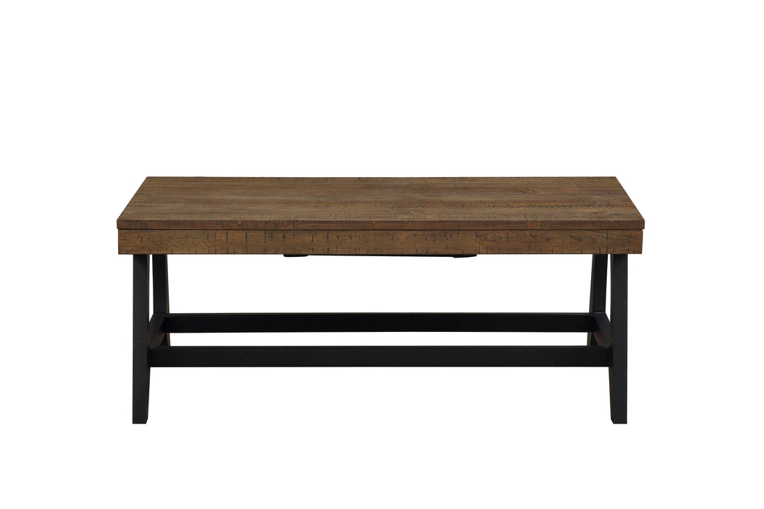 Ralston Lift Top Coffee Table Brown Brown Wood